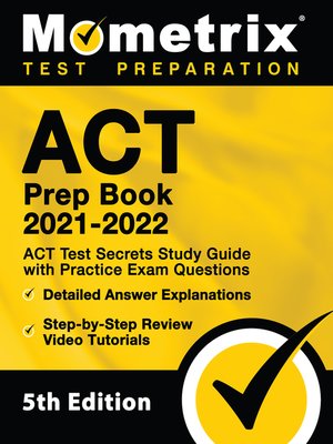 cover image of ACT Prep Book 2021-2022